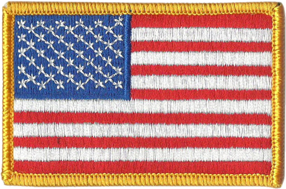 Usa Flag Logo Png Transparent Download - American Flag Patch (1024x1024), Png Download