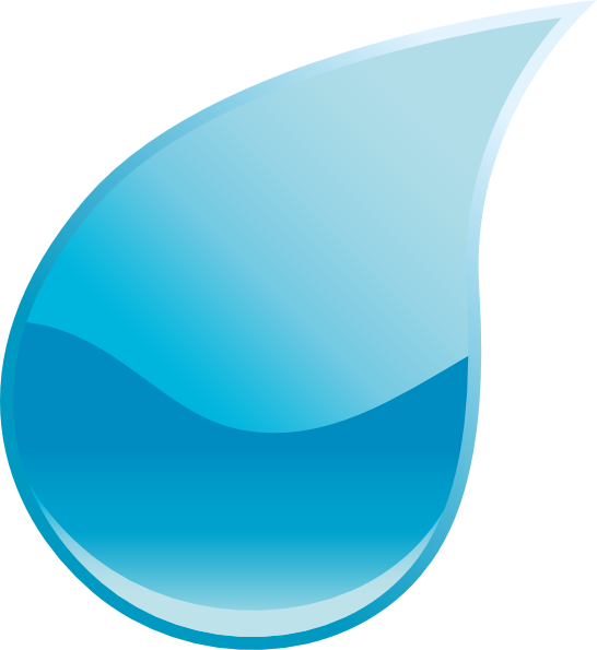 Cartoon Tear Png - Gota De Agua .png (546x595), Png Download