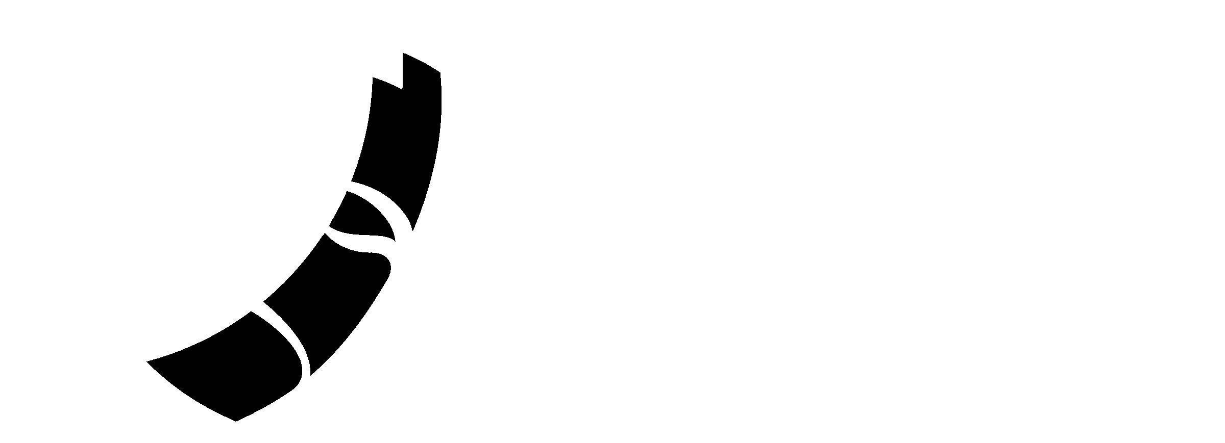 Rocket League Logo Black And White (2400x869), Png Download