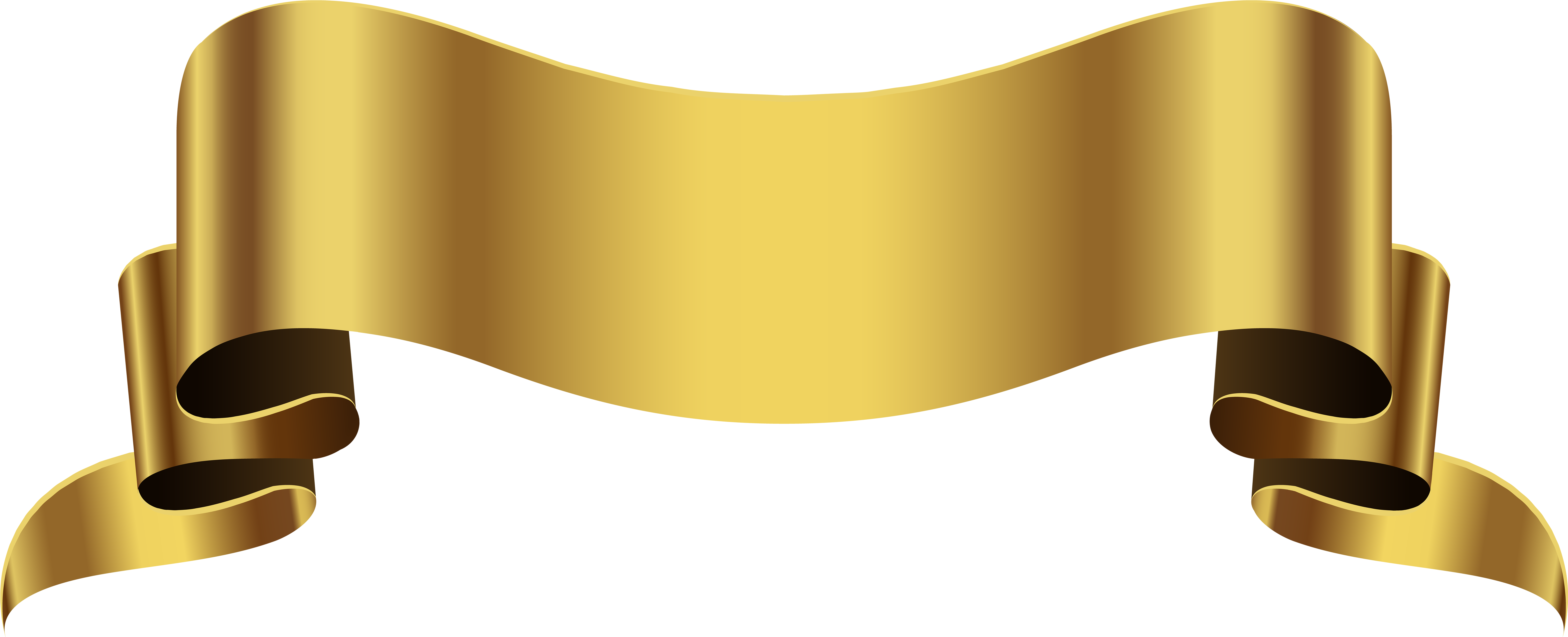 Banner Ribbon Png (8000x3343), Png Download
