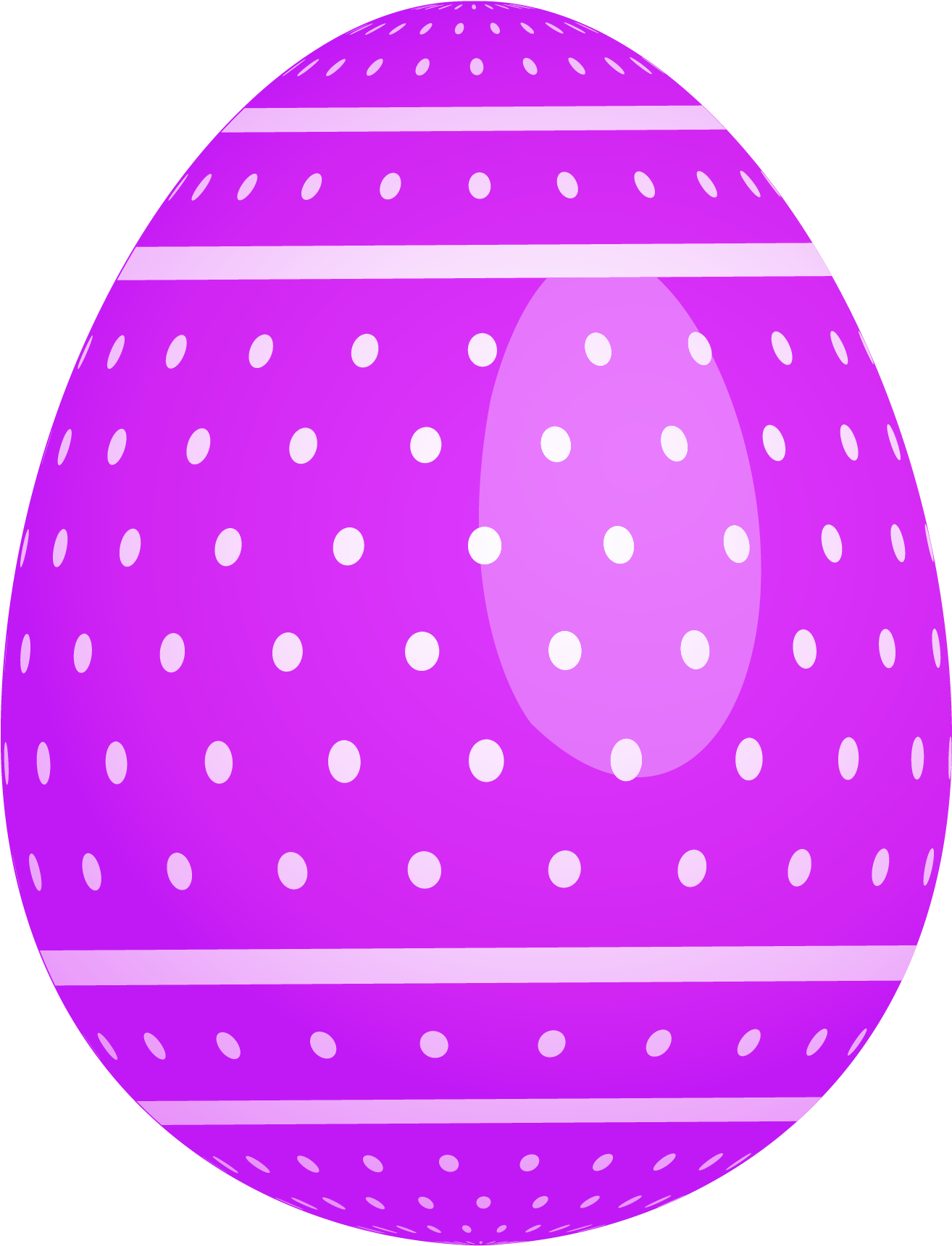 Purple - Easter Egg Clipart Png (482x600), Png Download