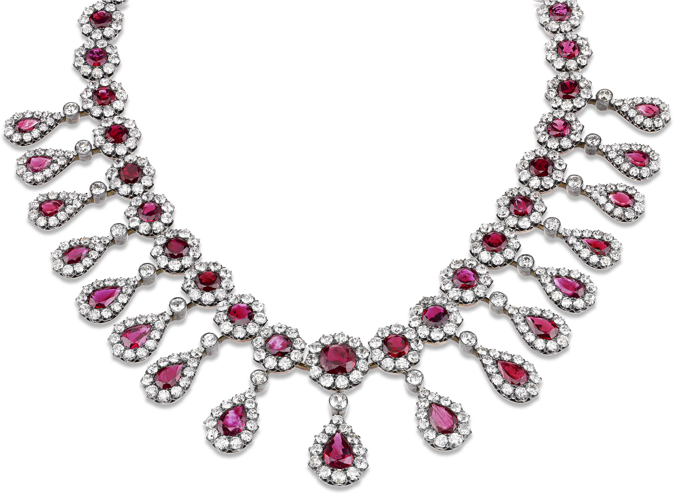 Ruby Necklace Png - Diamond Jewelry Necklace Png (2500x2000), Png Download