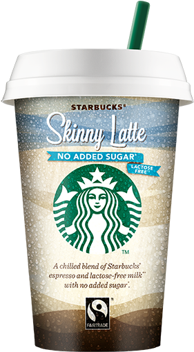 Skinny Latte Lactose Free - Starbucks New Logo 2011 (290x510), Png Download