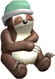 Brown Sloth - Roblox Sleepy Sloth (420x420), Png Download