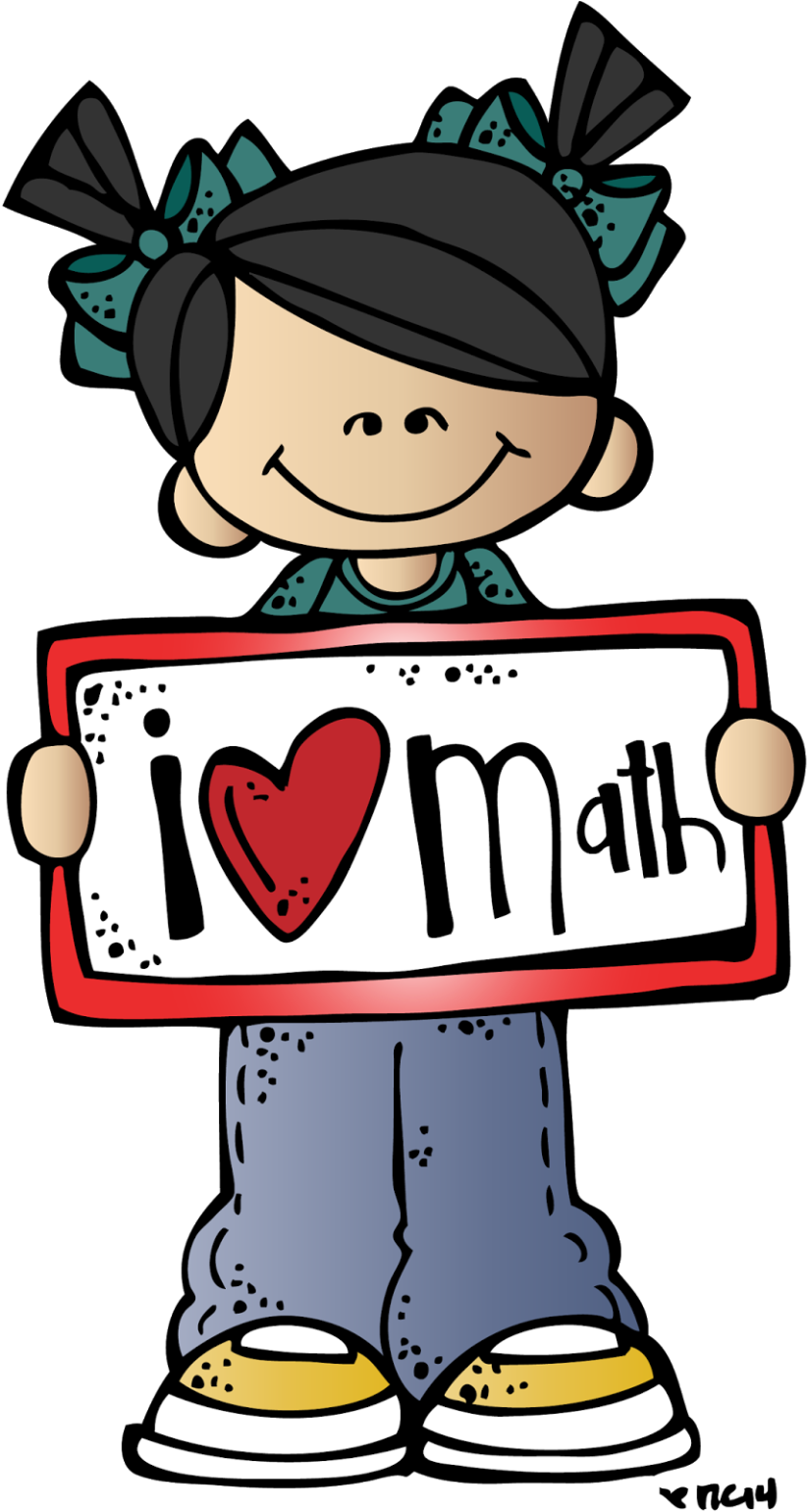 I Love Math Clipart - Melonheadz Math Clipart (830x1539), Png Download