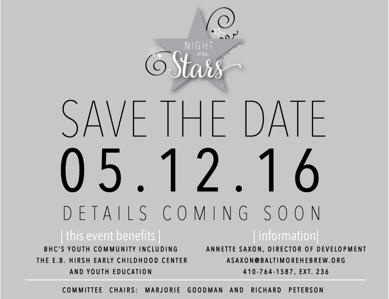 Night Of The Stars Save The Date - Graphics (800x616), Png Download