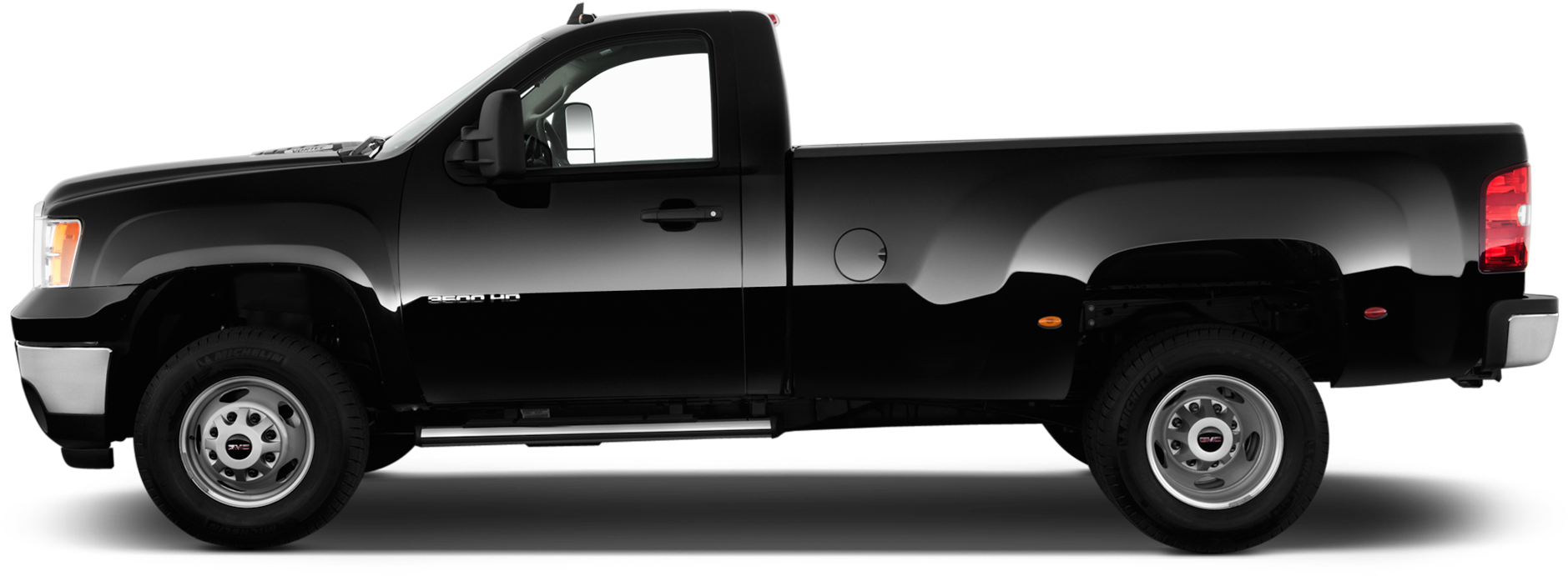 2011 Gmc Sierra 3500 Hd Crew Cab Slt - Gmc 3500 Side View (2048x1360), Png Download