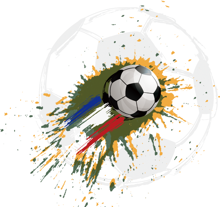 Football - Football Splash (999x827), Png Download