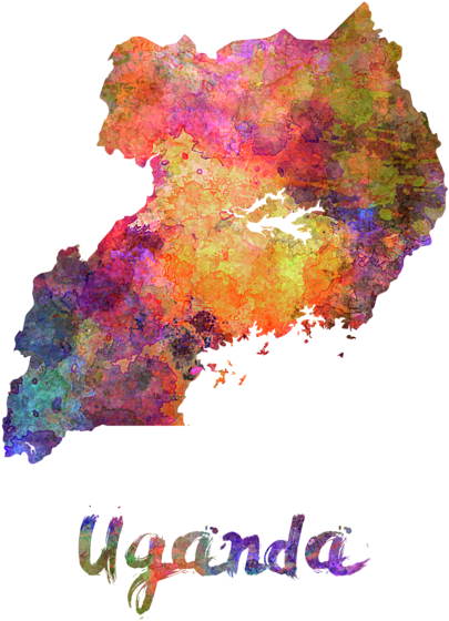 Bleed Area May Not Be Visible - Uganda Art (560x700), Png Download