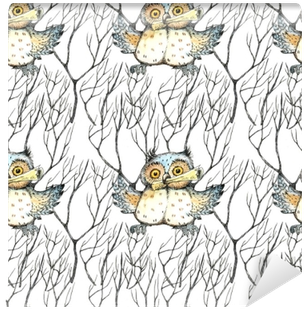 Halloween, A Set Of Drawings, Crow, Owl, Pumpkin, Candy, - Watercolor Painting (400x400), Png Download