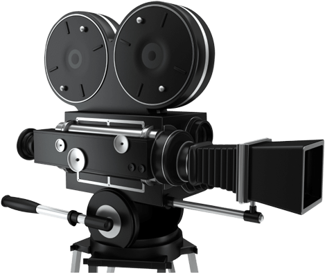 Vintage Cinema Camera - Video Camera (400x400), Png Download