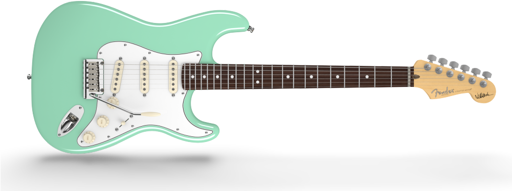Fender Musical Instruments Jpg Royalty Free Stock - Fender Eric Johnson Stratocaster Guitar, Rw Lucerne (1000x412), Png Download