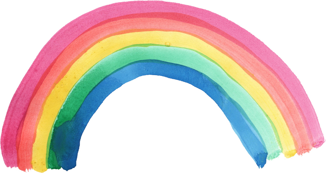 5 Watercolor Rainbow - Watercolor Rainbow Png Rainbow (1024x544), Png Download
