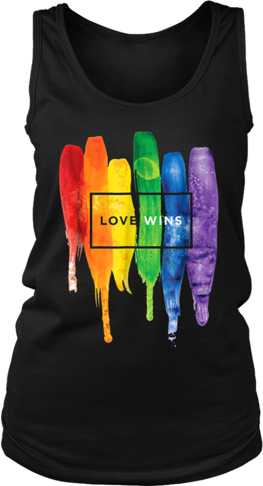 Watercolor Love Wins Rainbow T-shirt - Best Woman Born In September (960x960), Png Download