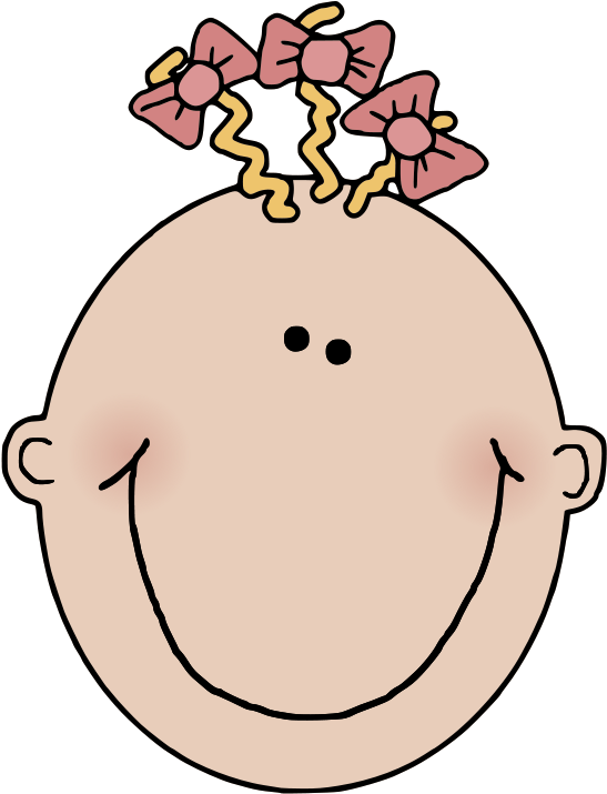 Png Free Library Baby Face Clipart - Rosto De Bebê Desenho (456x597), Png Download