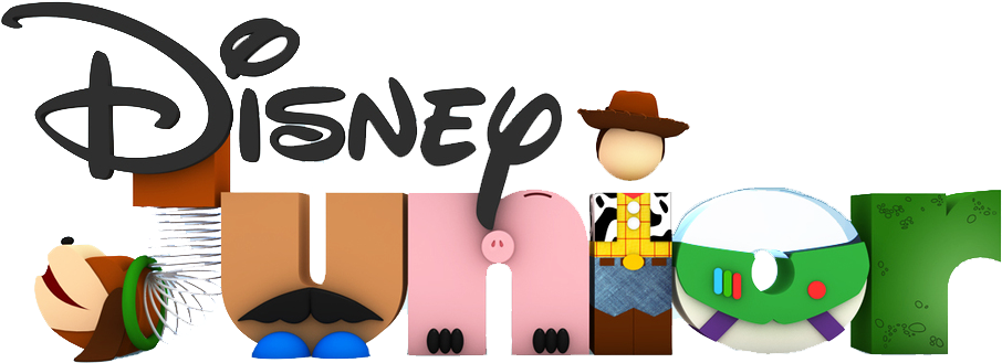 Disney Junior Logo - Disney Junior Logo Toy Story (906x329), Png Download