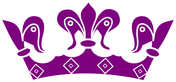 Queen Crown Clip Art - Crown Queen Vector Png (600x282), Png Download