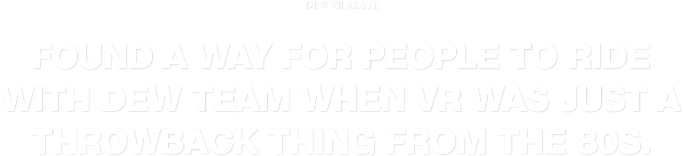 Mountain Dew Vr Skate - Graphic Design (2350x780), Png Download