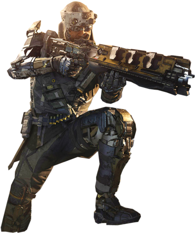 Ruin Bo3 Png Png Royalty Free Download - Black Ops 4 Render (1024x576), Png Download