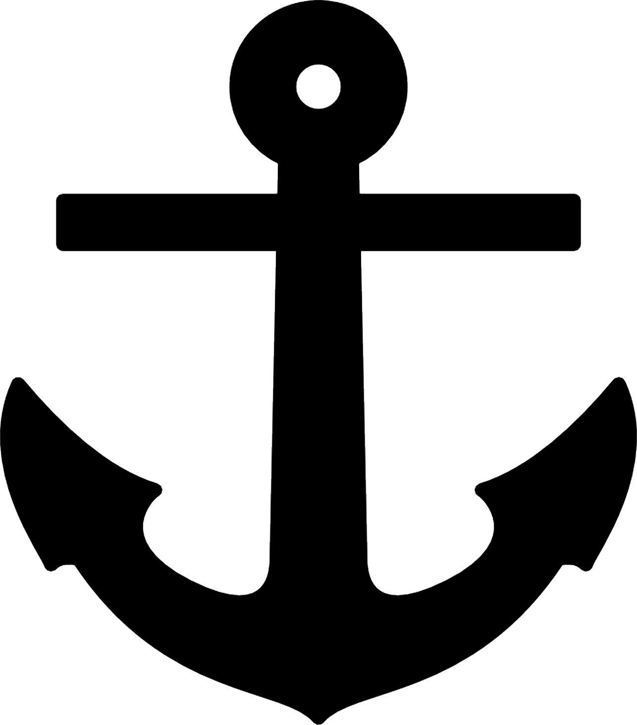Anchor Images Clip Art (1286x1464), Png Download