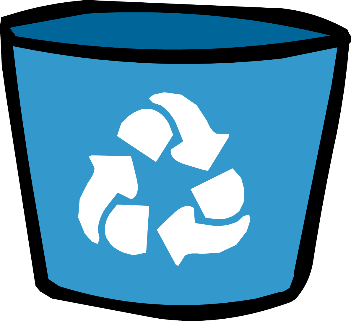Recycle Bin - Png - Recycle Bin Clipart (1188x1086), Png Download