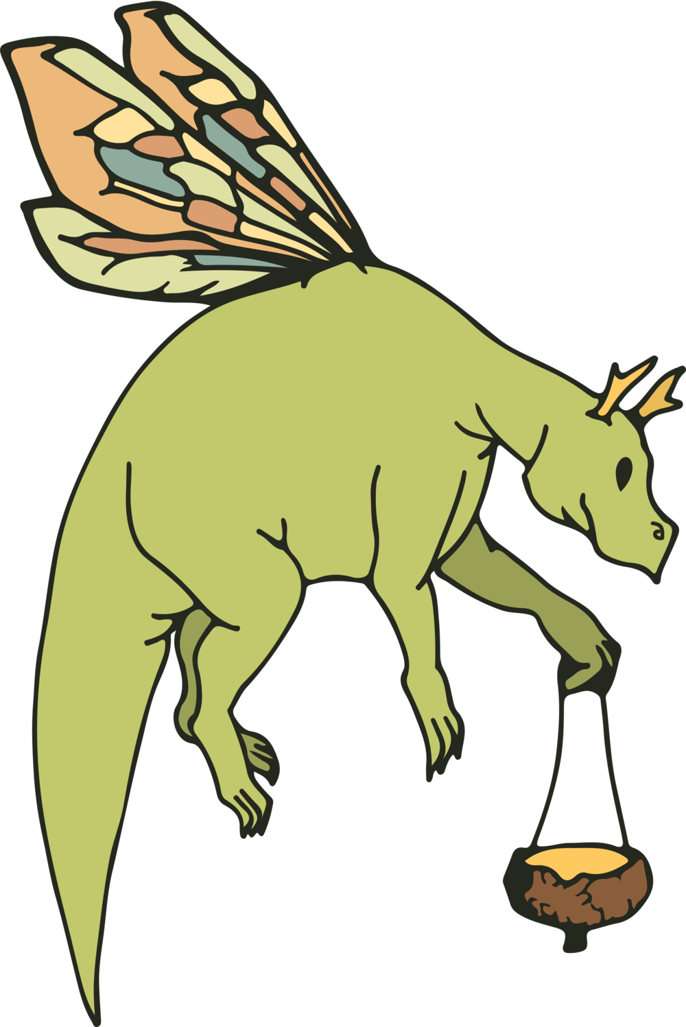 Dragon (1000x1498), Png Download