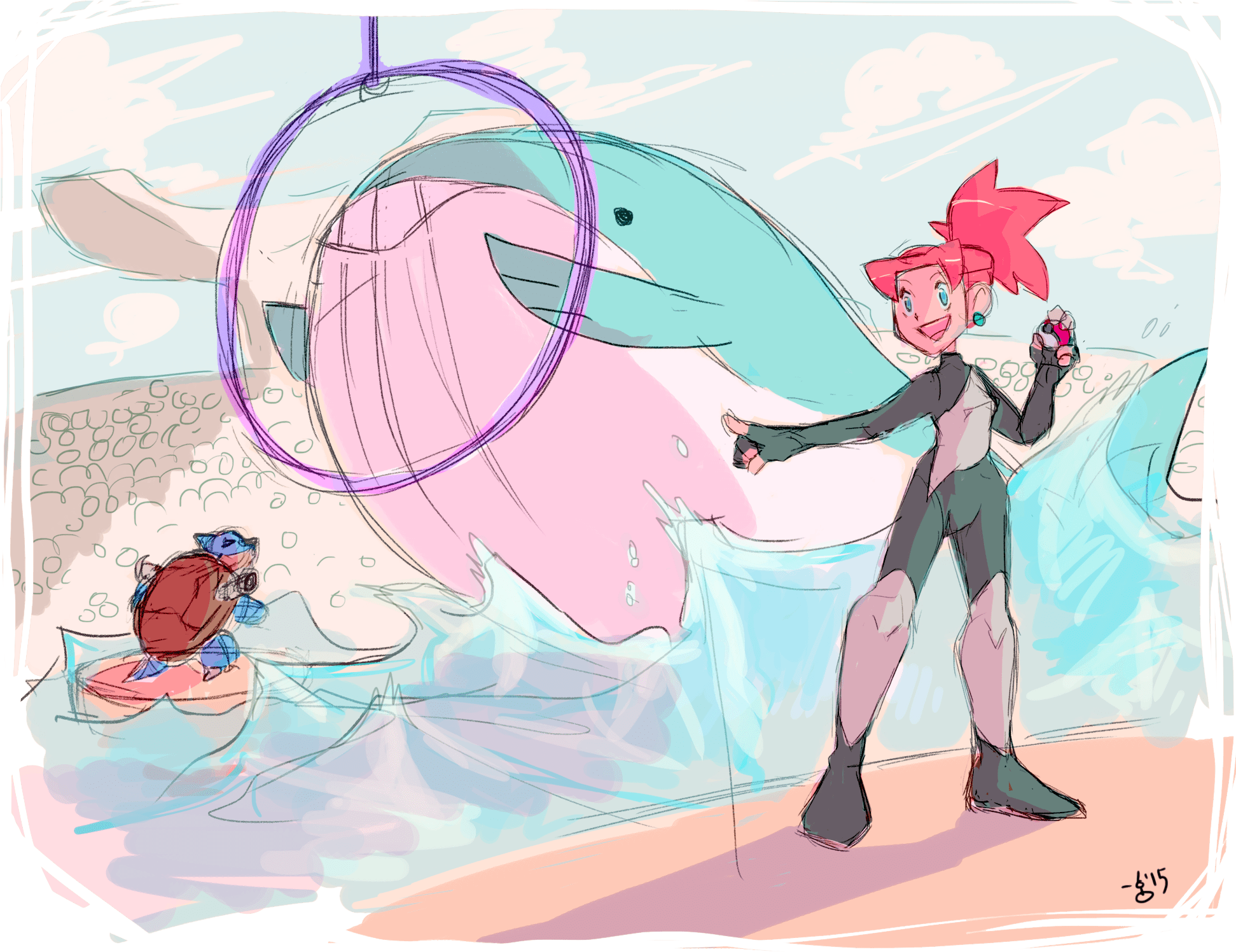 Wp Image 4642" Src="https - Gyarados (2131x1605), Png Download