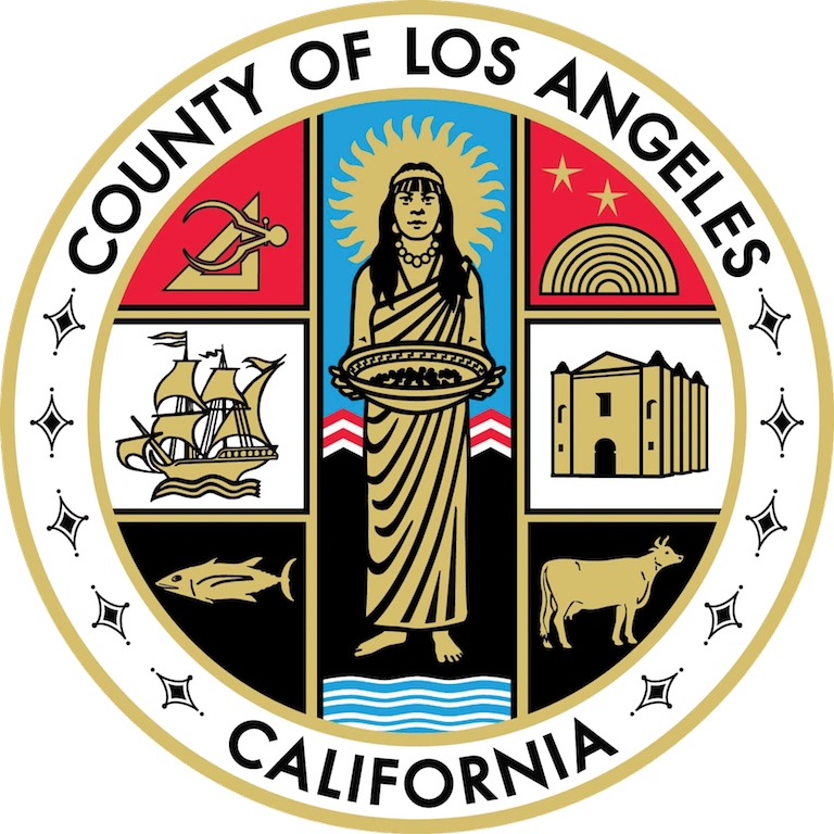 An Urban History - County Of Los Angeles California (768x768), Png Download