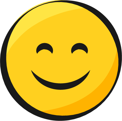 Amazing Memes Png Smiley Jaune Emoji Yellow Content - Happy Emoji Gif Png (481x477), Png Download