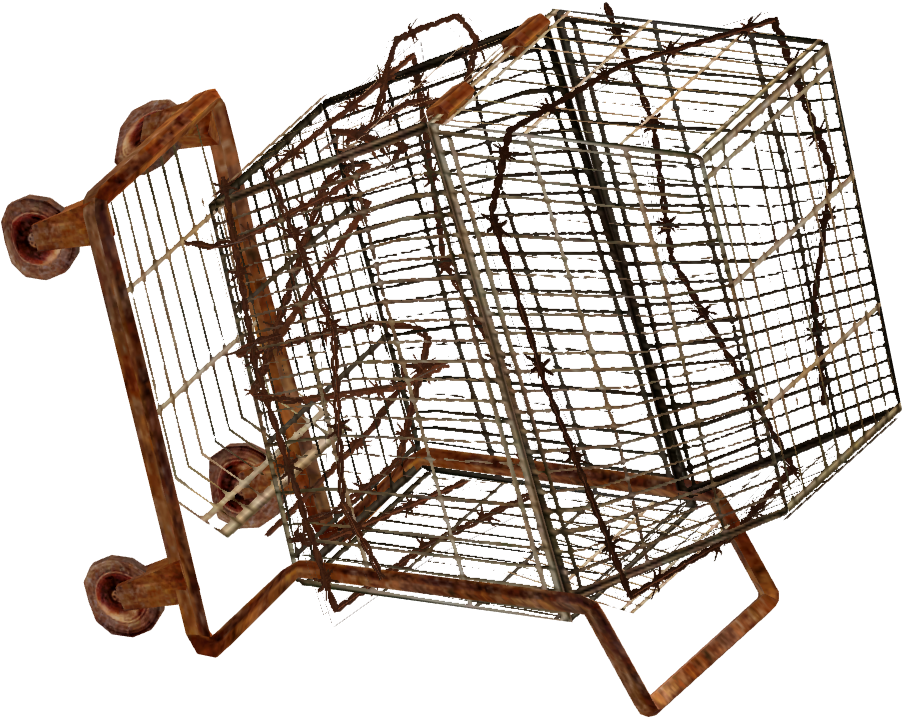 Cart Cage - Wiki (972x762), Png Download