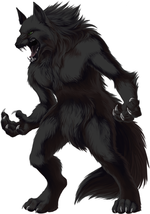 Werewolf Png Transparent Image - Werewolf Png (510x722), Png Download