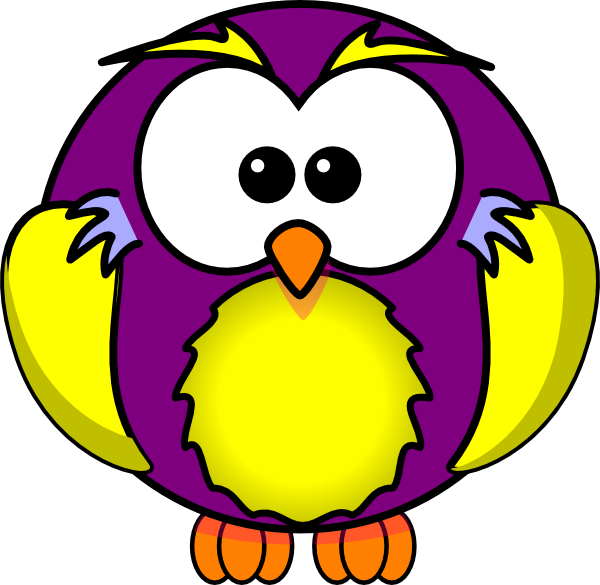 Cute Gold Fish Stock Illustrations - Cartoon Owl Shower Curtain (600x585), Png Download
