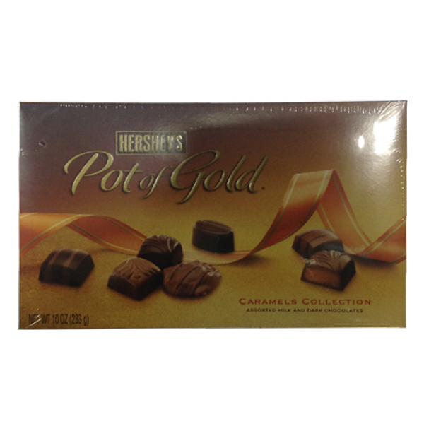 Pot Of Gold Nuts Collection 10oz - Hersheys Pot Of Gold Chocolates, Assorted Milk (600x600), Png Download