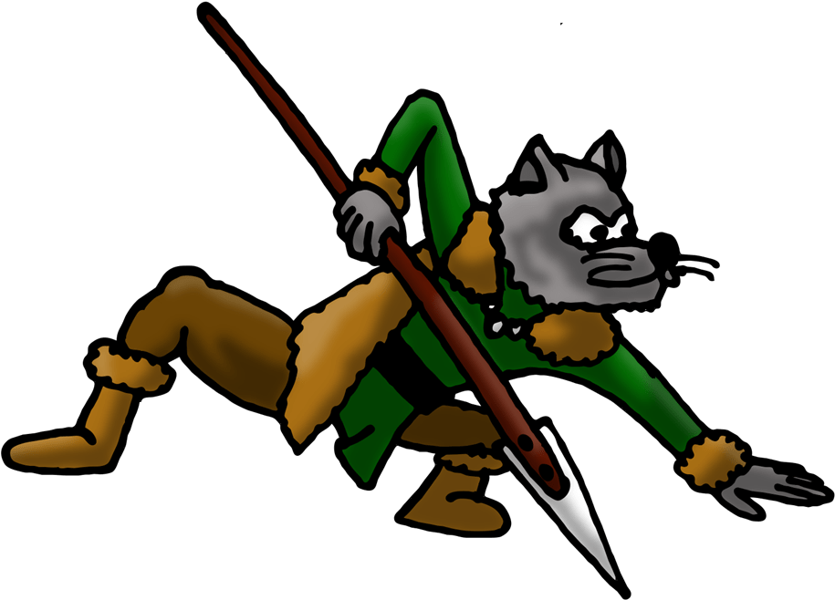 #doodle 100 Creatures 2 Werewolf - Cartoon (1024x716), Png Download