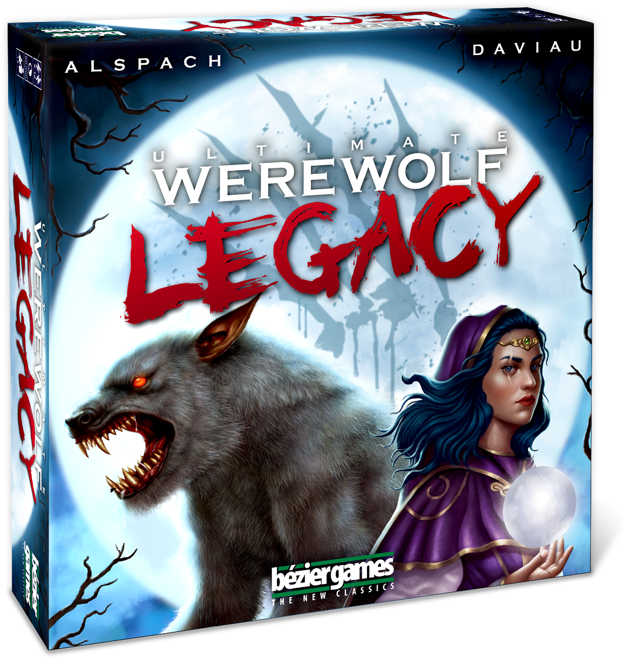 I Love Both Social Deduction Games And Legacy Games, - Ultimate Werewolf Legacy (1230x1293), Png Download