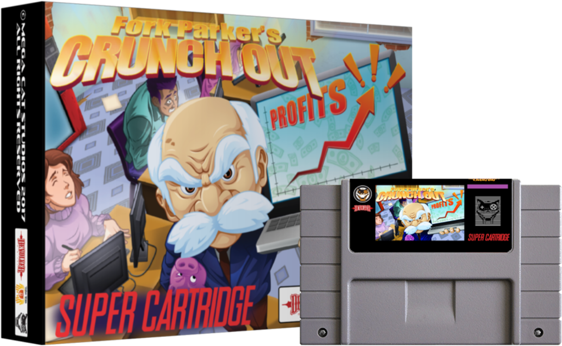 Fork Parker's Crunch Out (1200x839), Png Download