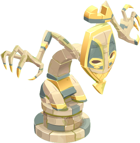 Sadida Statue - Dofus Sadida Statue (469x478), Png Download