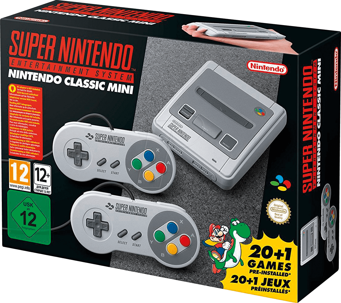Nintendo Classic Mini Snes Nintendo - Nintendo Classic Mini (snes) (1113x989), Png Download