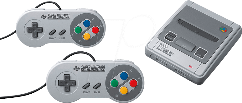 Nintendo Classic Mini Snes Nintendo - Nintendo Classic Mini (snes) (773x331), Png Download