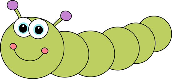 Caterpillar Clip Art - Caterpillar Clipart (550x253), Png Download