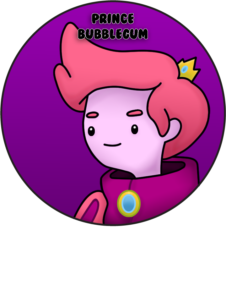 Prince Bubblegum Pin By Brittanysdesigns - Bubble Gum (771x1032), Png Download