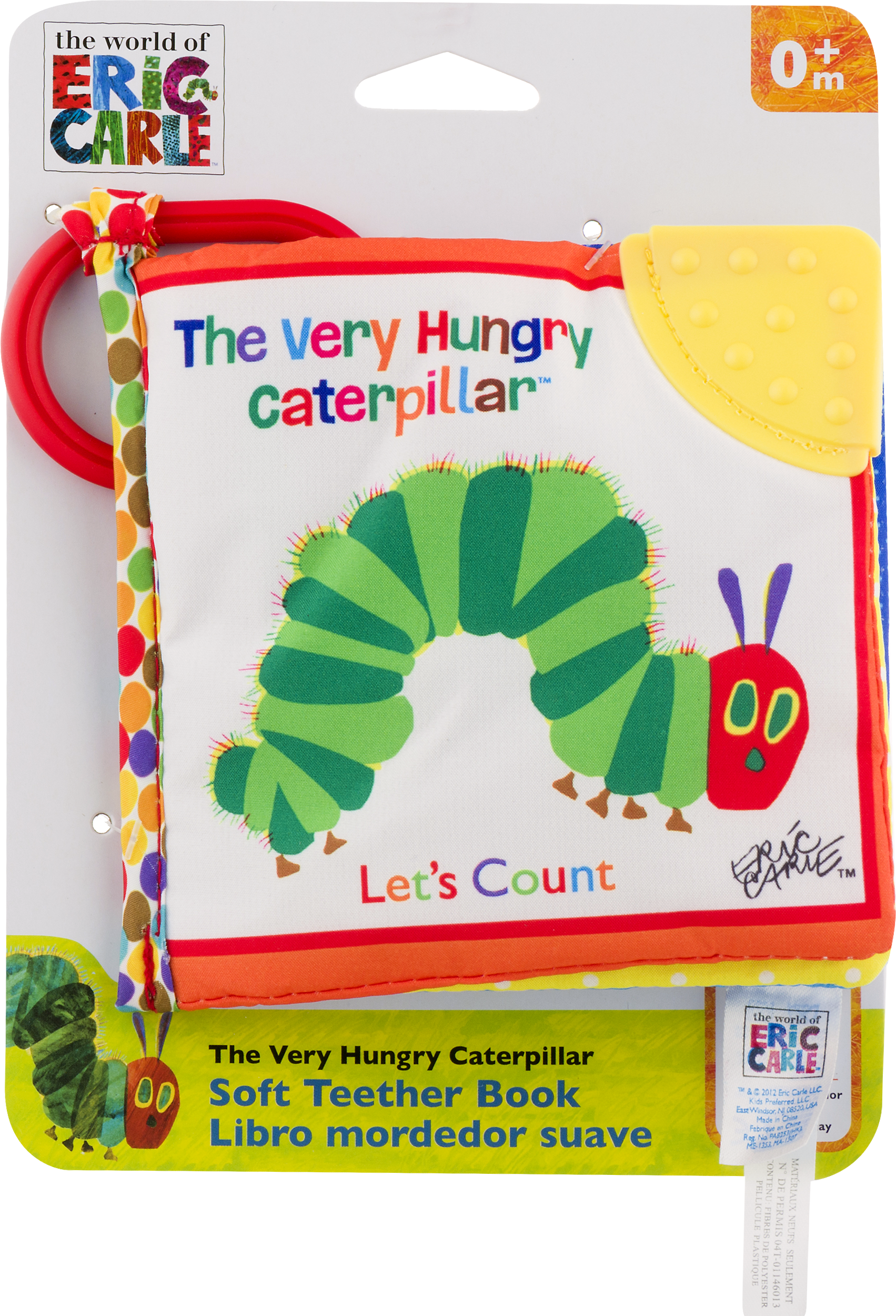 Very Hungry Caterpillar Png - Let's Count Clip-on Book, The Very Hungry Caterpillar (1703x2500), Png Download