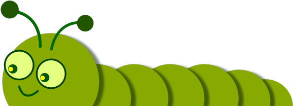 Caterpillar Clipart Simple - Caterpillar Cartoon Png (640x480), Png Download