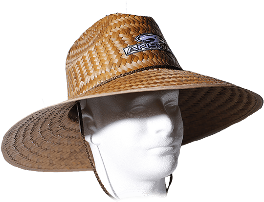 Answer Straw Hat - Straw Hat (592x487), Png Download