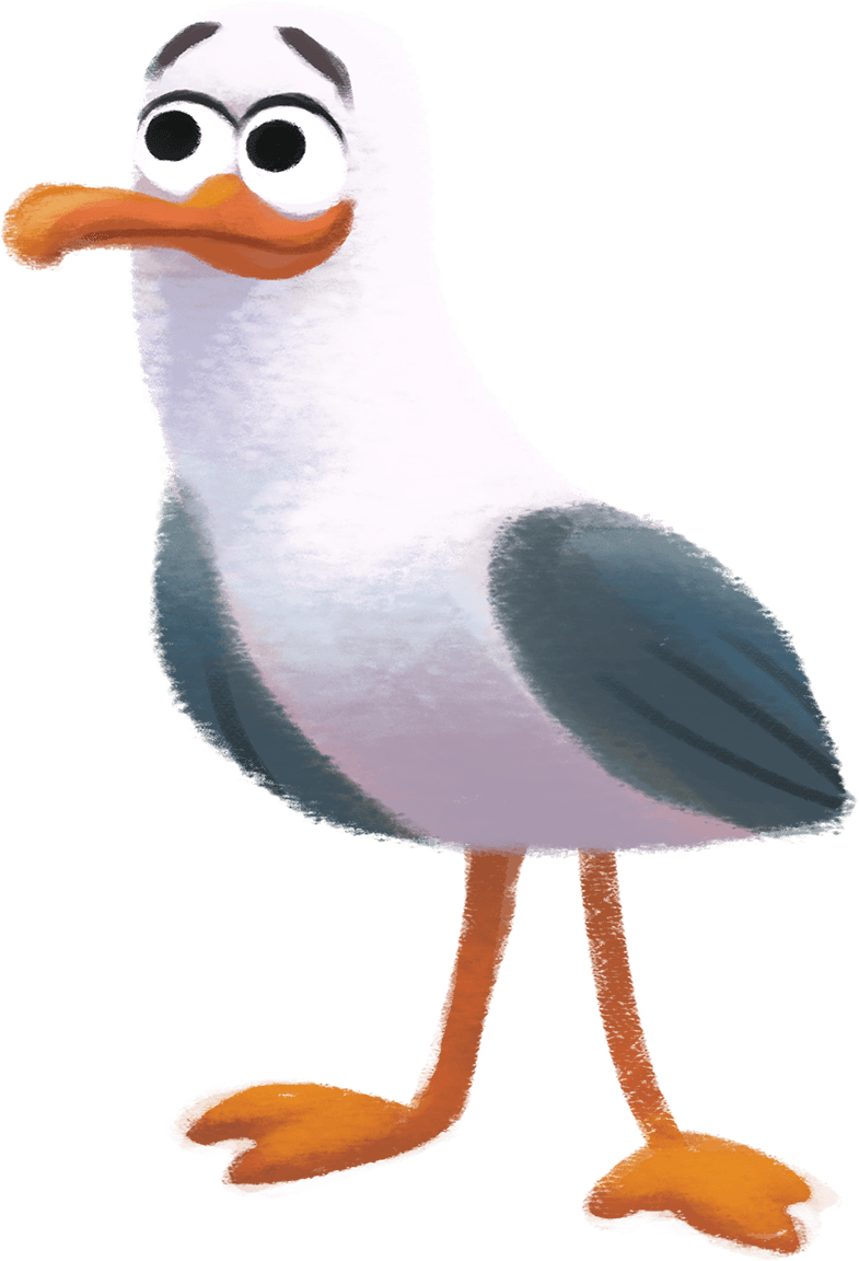 Seagull Pixar (785x1152), Png Download