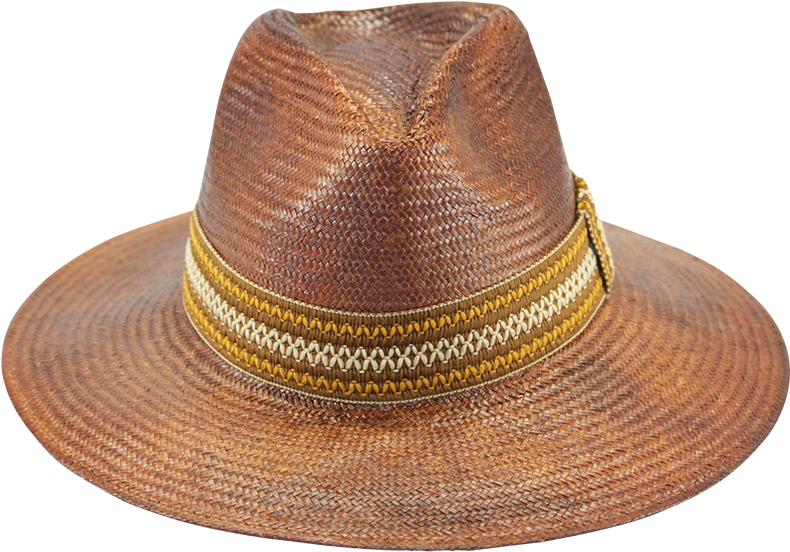 Itzia Explorer Straw Hat - Fedora (880x800), Png Download