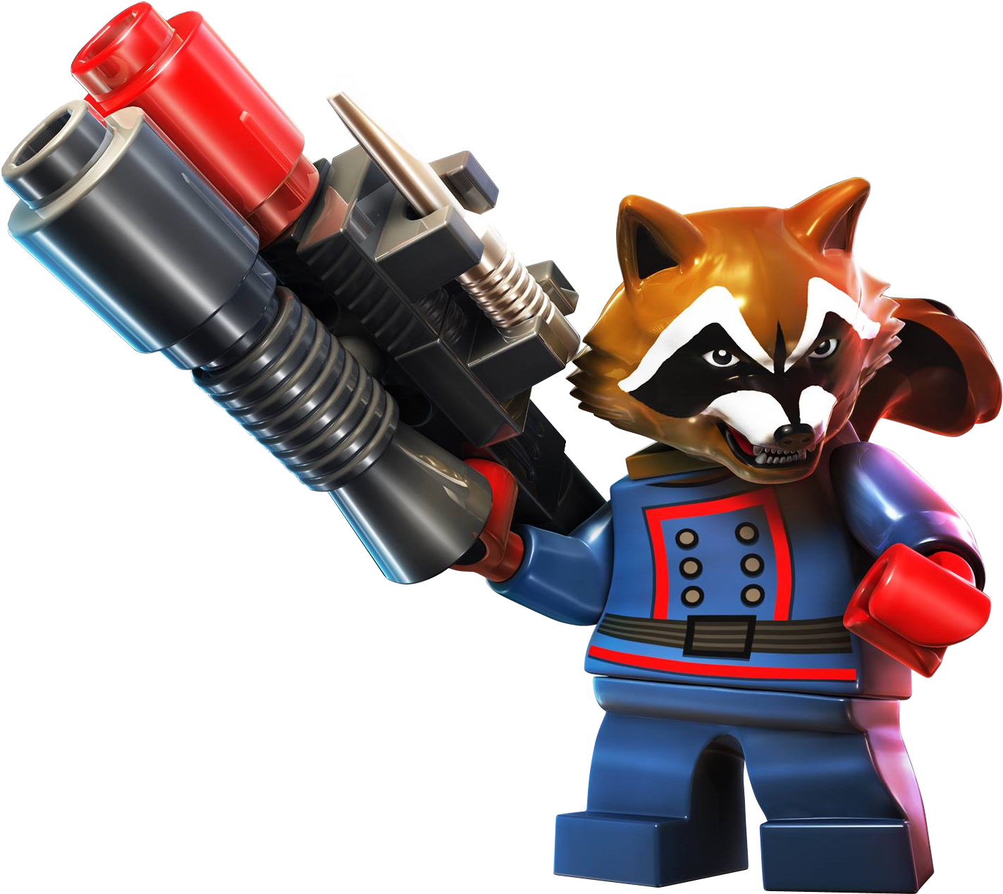 Image Rocket Raccoon Earth - Rocket Lego Marvel Super Heroes (2048x1774), Png Download