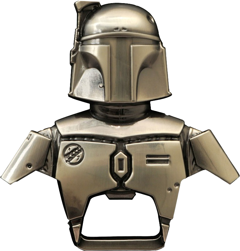 Boba Fett Metal Bottle Opener - Star Wars Bottle Opener (823x900), Png Download