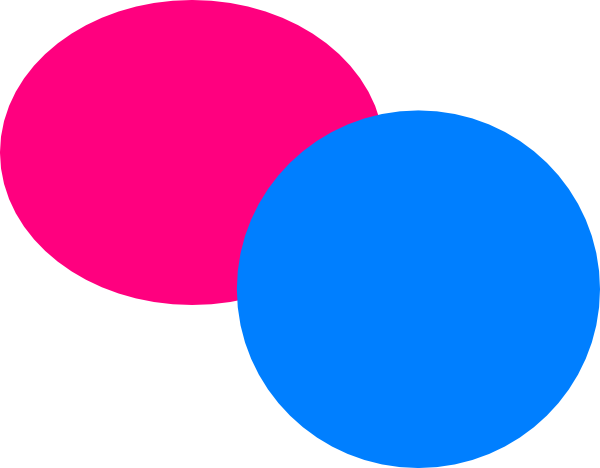 Two Circles Clip Art - Two Circles Png Clipart (600x468), Png Download