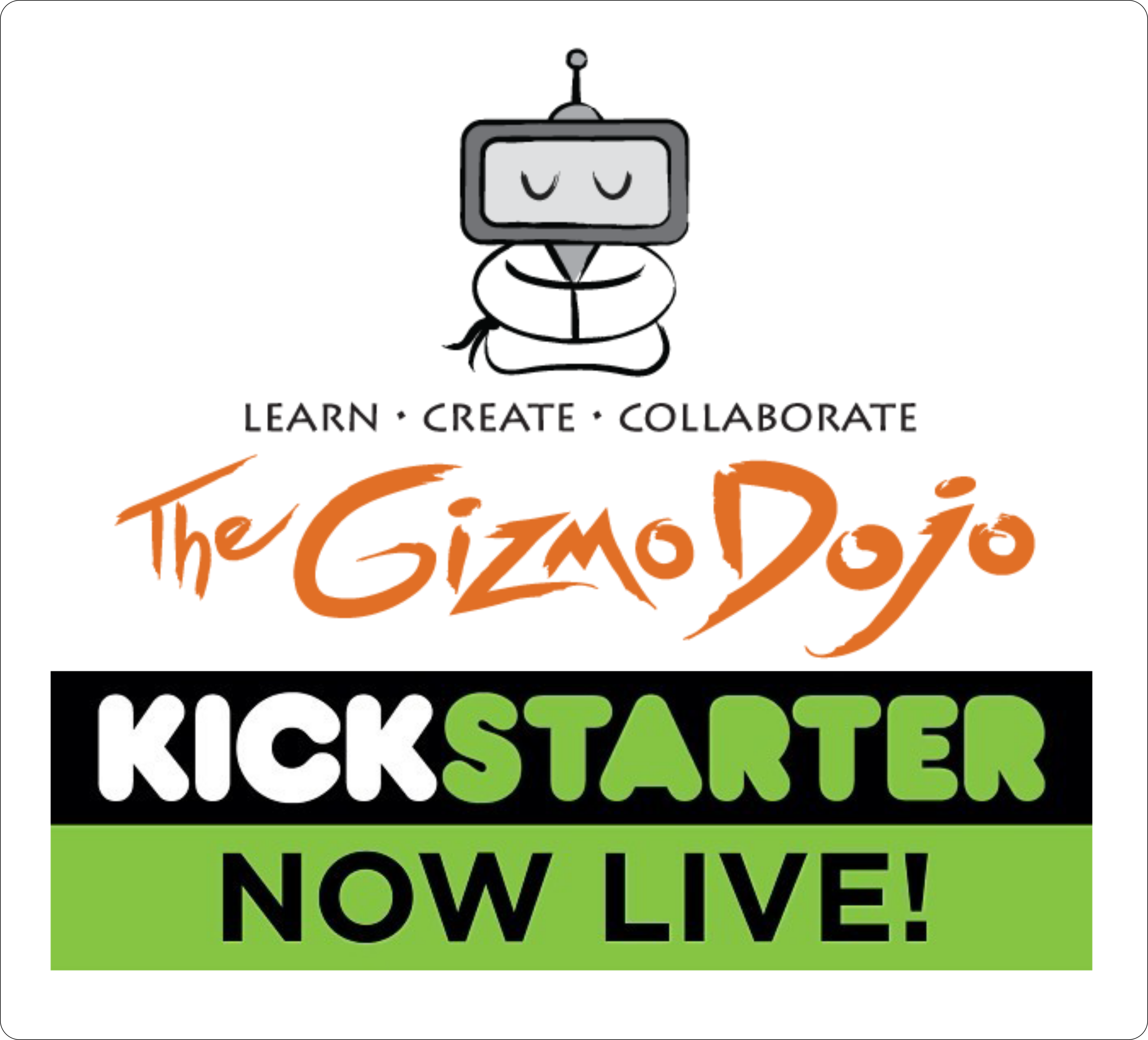 The Gizmo Dojo's Kickstarter Campaign Has Started - Kickstarter, Inc. (4700x4257), Png Download